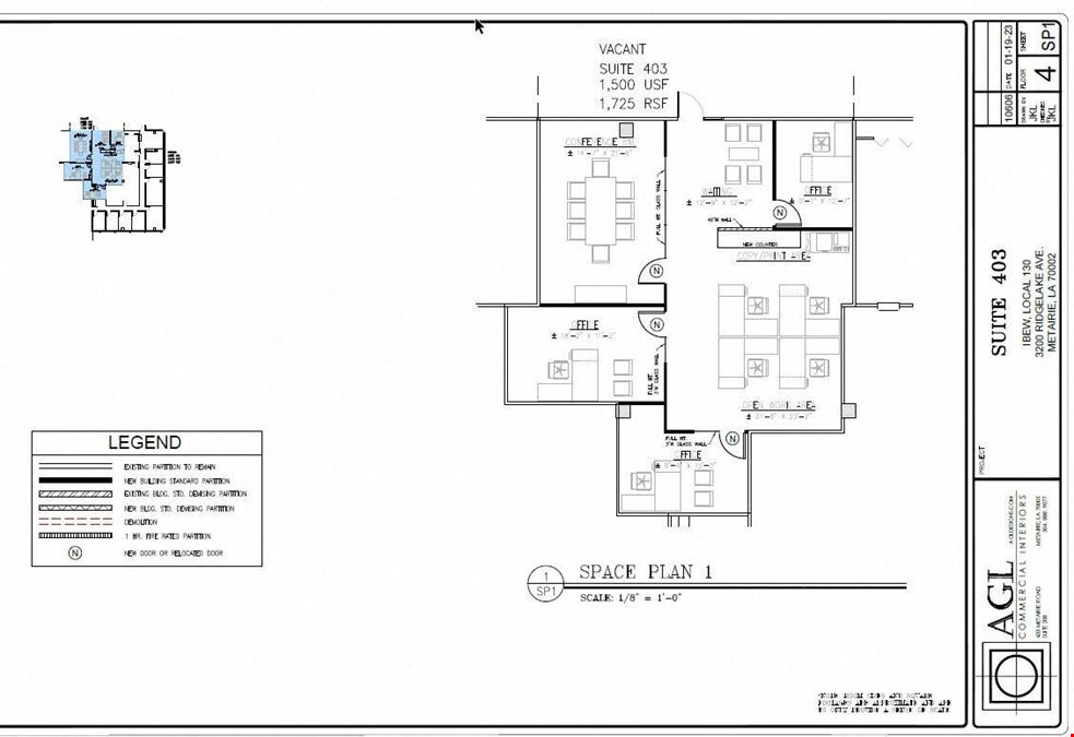 IBEW Office Building Spaces for Lease