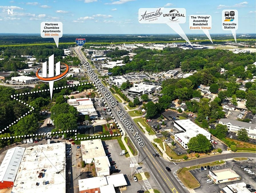 6.45-AC Assemblage on Peachtree Blvd