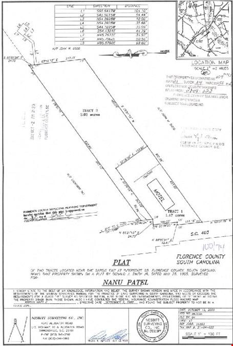 Commercial Lot in prime area immediately off I-95