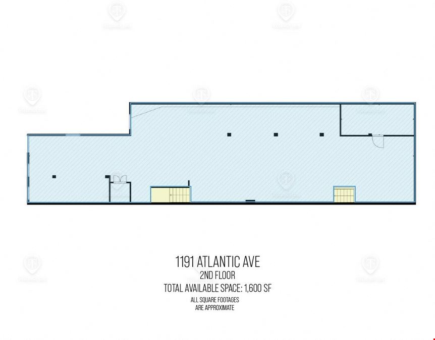 900 - 2,500 SF | 1191 Atlantic Avenue | Office/Retail Spaces for Lease