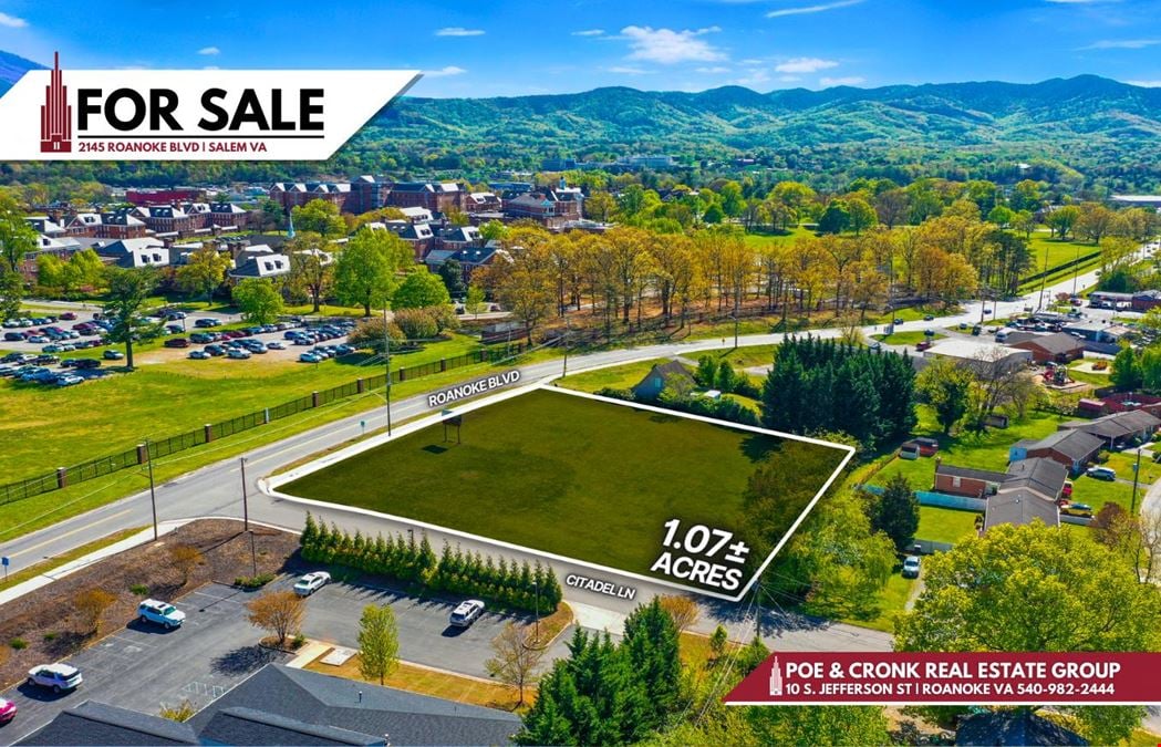 Salem, VA Corner Lot