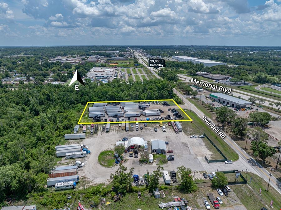 3 Acre Industrial Laydown Yard & Parking - I-4 Adjacent