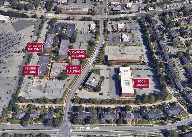 Preview of Office space for Rent at 8600 Lasalle Road