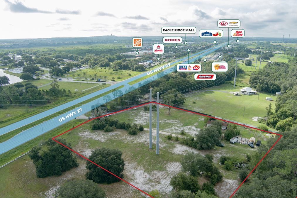 Land on Hwy 27 in Lake Wales