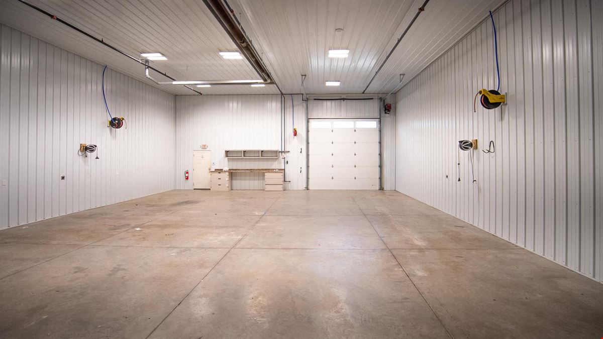 Industrial Space w/ Overhead Doors & Mezzanine