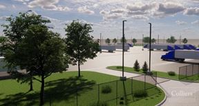 8.89 Acres Of Secured Trailer Parking / Outside Storage Available for Lease