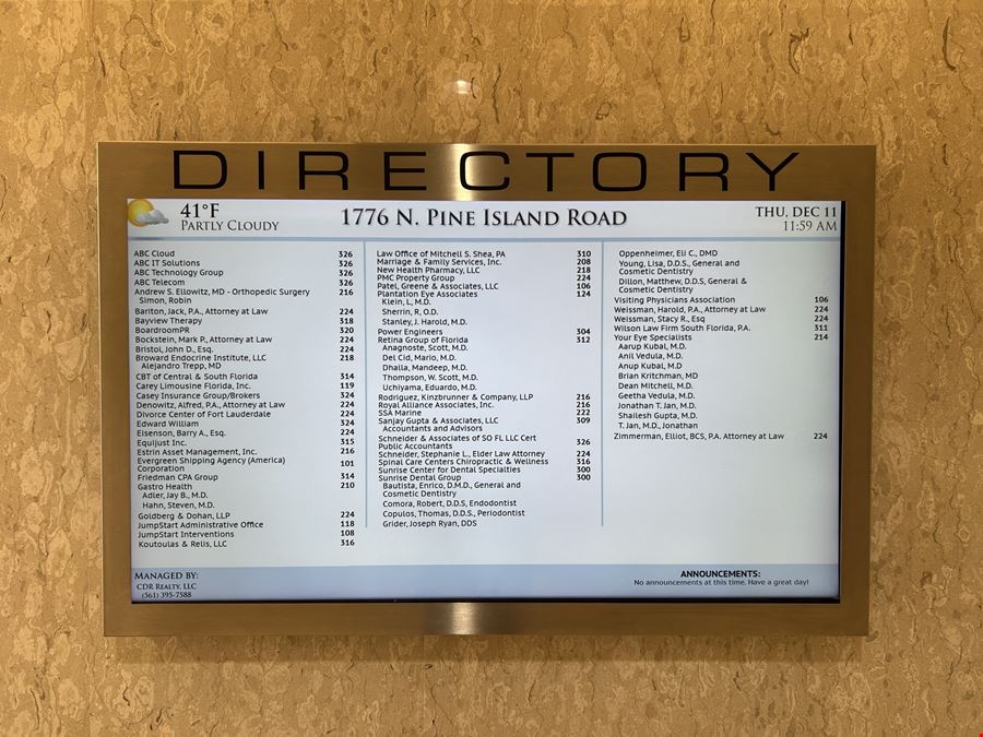 1776 Corporate Centre Sublease
