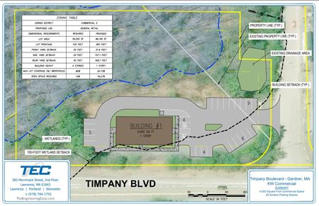 Preview of VacantLand space for Sale at Timpany Boulevard