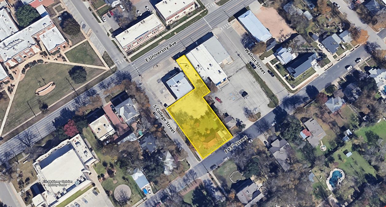 604 E University Ave and 1211 College St