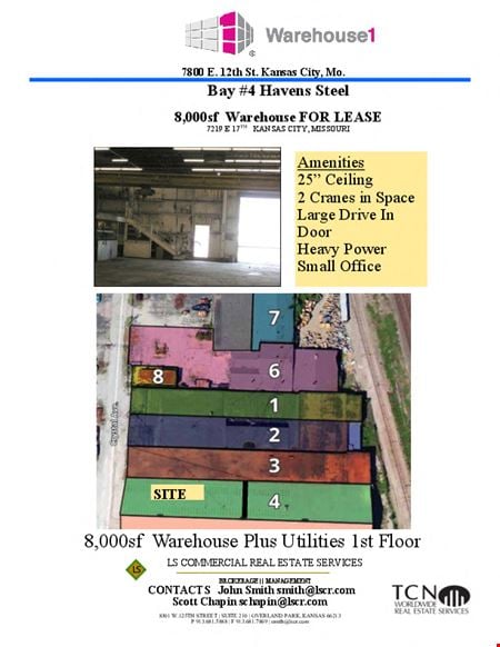 Preview of Industrial space for Rent at 7219 E. 17th St Bay #4
