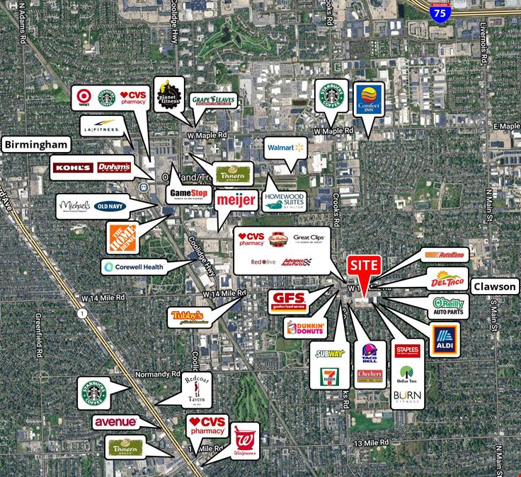 Clawson Shopping Center