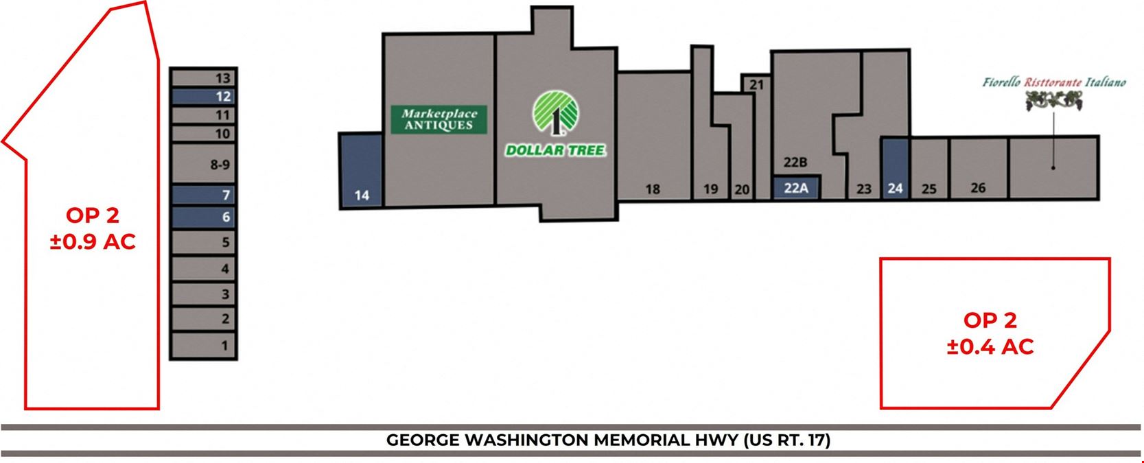 Two Outparcels | Development Opportunity