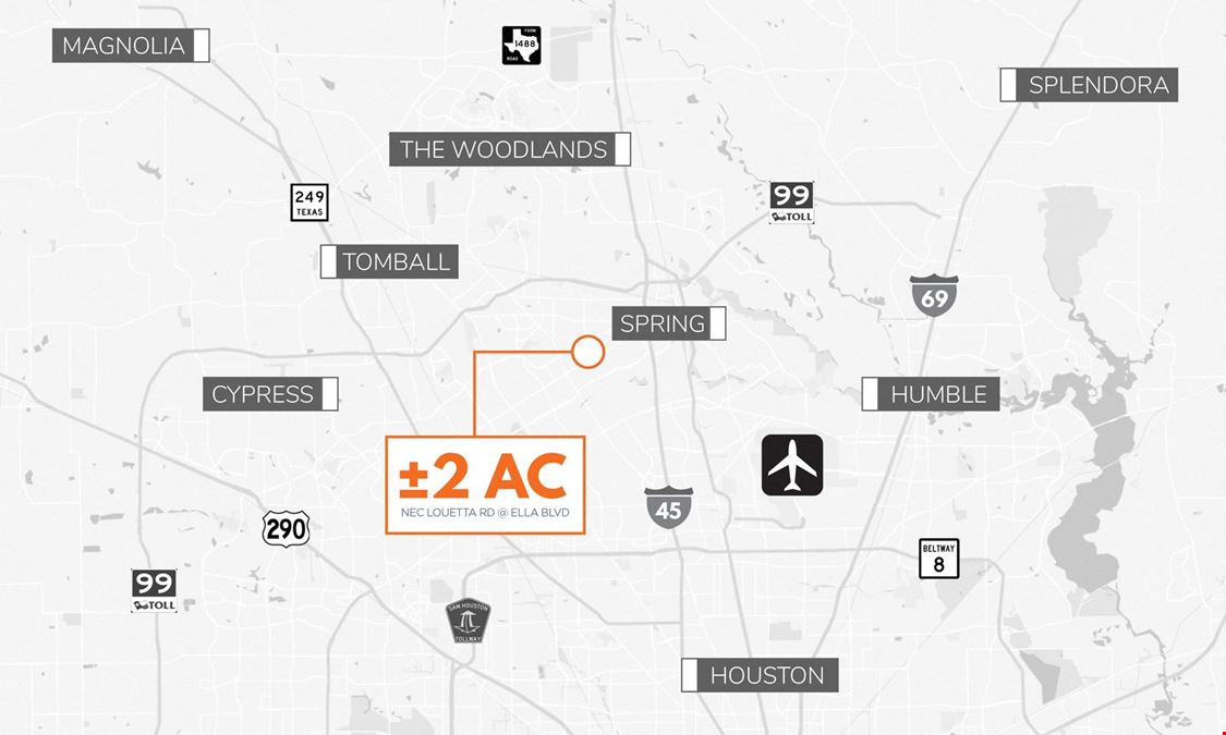 2 Acres Louetta Rd & Ella Blvd