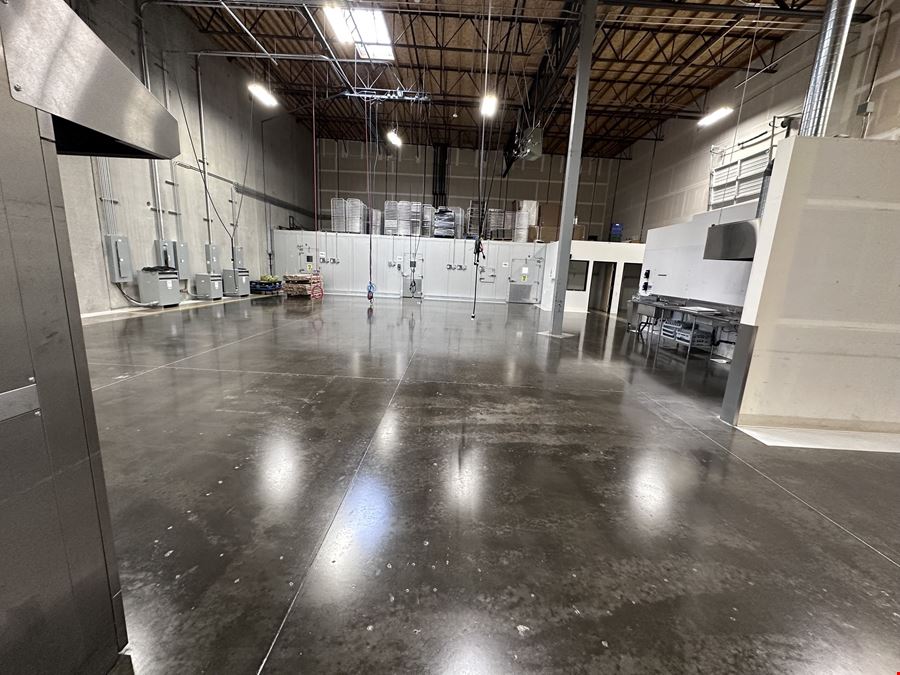 PRICED REDUCED!  TROPHY Food Grade Industrial with Office & Retail Cafe