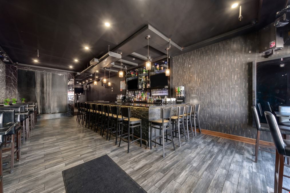 1,300 SF | 1566 Ralph Avenue | Turnkey Restaurant & Bar with 1,300 SF Basement for Sale