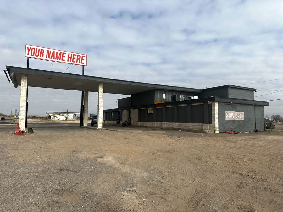 Truck Stop on I-20 - Full Kitchen, 2 Fuel Islands