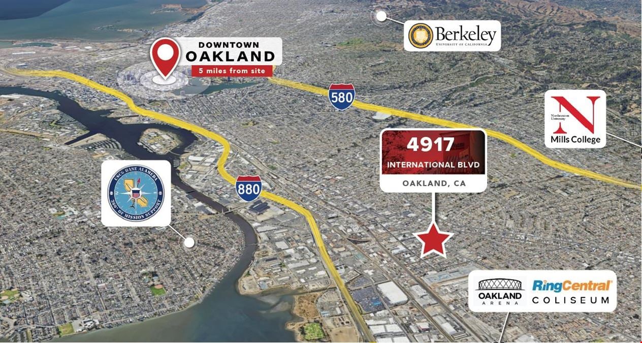 Prime Retail Opportunity in Oakland: 12,770 SF with Offices & Warehouse