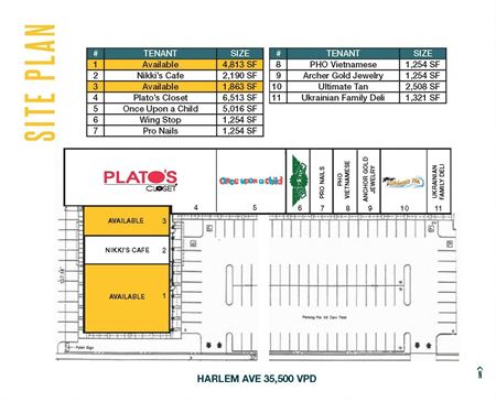 Preview of commercial space at 4600 Harlem Avenue