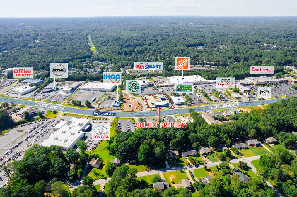 Atlanta Area Home Depot Outparcel Development Opportunity | ±1.35 Acres