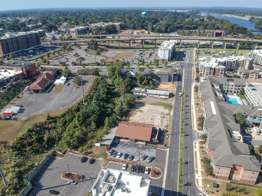 Prime Riverfront District Land + Building