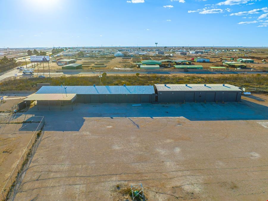 Shop, Office, & Yard w/ ±256' of W Hwy 80 Frontage!
