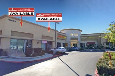 Preview of Retail space for Rent at 41653 Margarita Rd