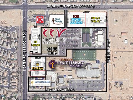 Preview of VacantLand space for Sale at SEC Porter Rd & Honeycutt Rd