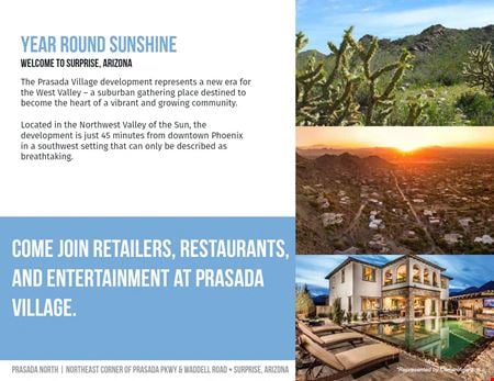 Preview of Retail space for Rent at NEC Prasada Pkwy & Waddell Rd