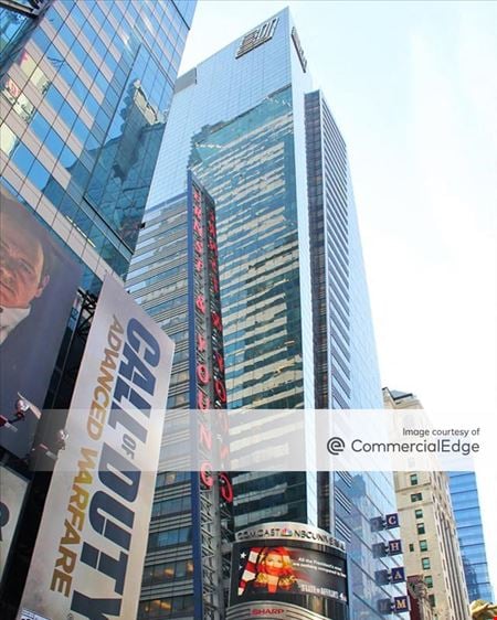 Preview of commercial space at 5 Times Square
