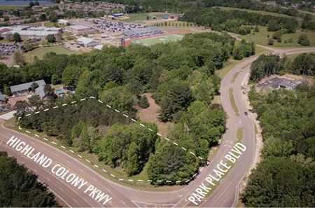 Preview of VacantLand space for Sale at Highland Colony Parkway & Park Place - Corner Lot