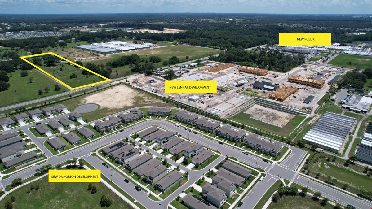 4.85 Acres Near Kelly Park Interchange in Apopka