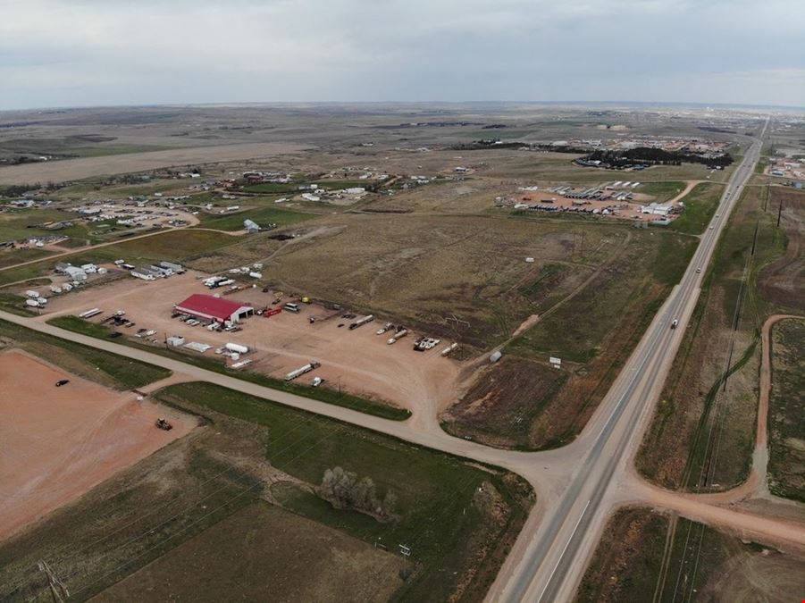 12,750 SQ FT Shop on +/- 38 Acres on Highway 85 South in Watford City