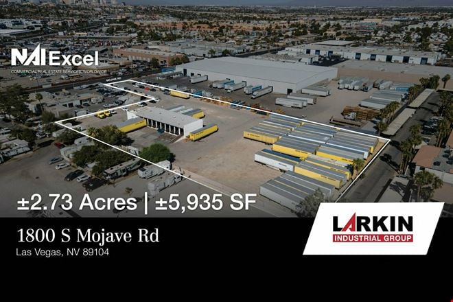 Preview of Industrial space for Rent at 1800 S Mojave Rd