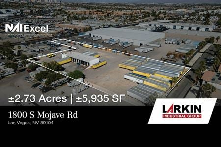 Preview of Industrial space for Rent at 1800 S Mojave Rd