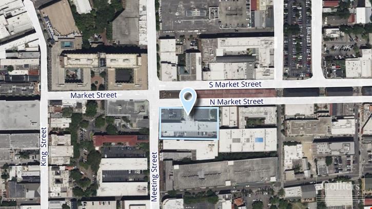 Highly Visible Office Space Ranging from ±2,040–2,080 SF in Downtown Charleston