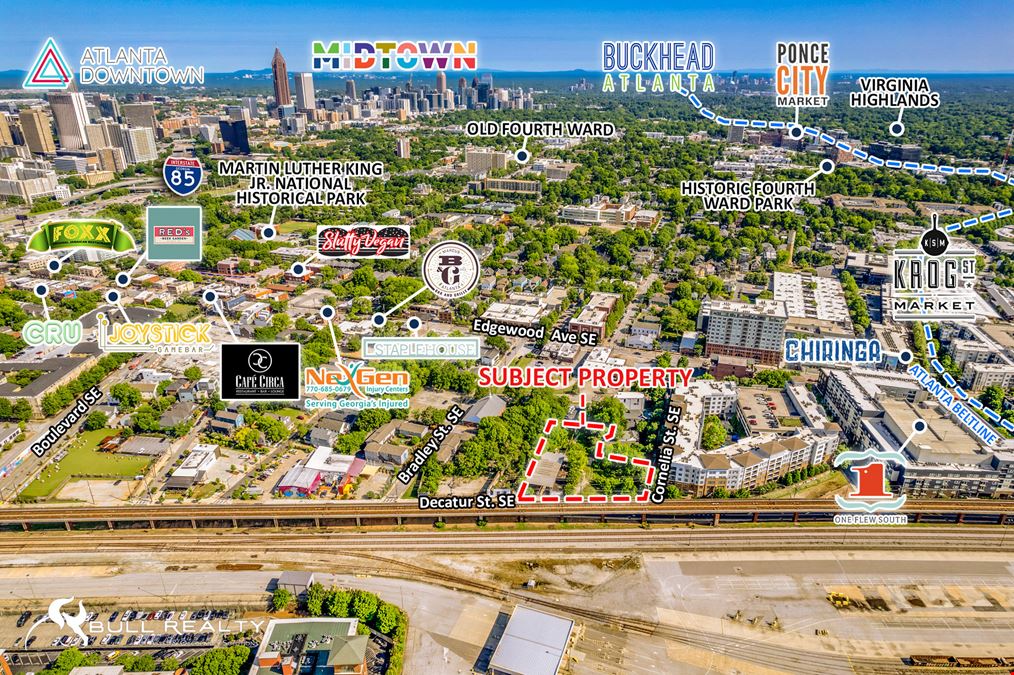 Development Site | ±0.89 AC | 1 Minute to Eastside Beltline