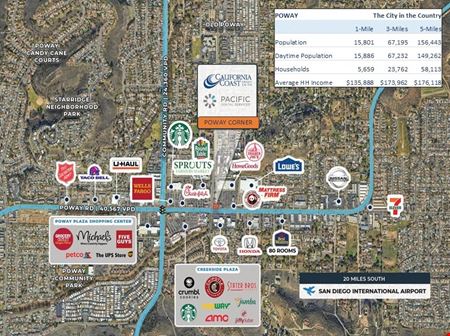 Preview of commercial space at 13616 Poway Road