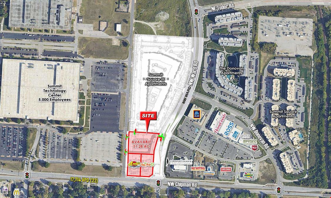 1.28 Acre Retail Pad - West Summit Orchards - Lee' Summit, MO