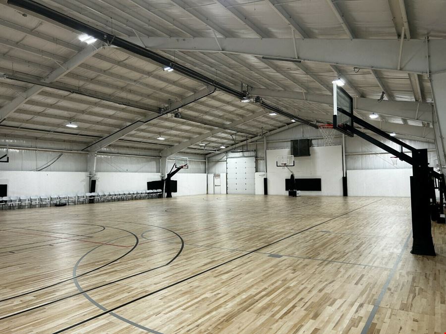 Former Kickmaster Athletic and Event Center with Additional Development Land
