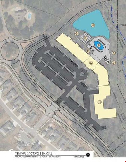 ±9.9-Acre Development Site | Active Seniors | Proposed Master Site Plan