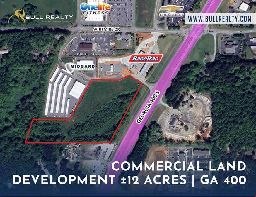 Commercial Land Development ±12 Acres | GA 400