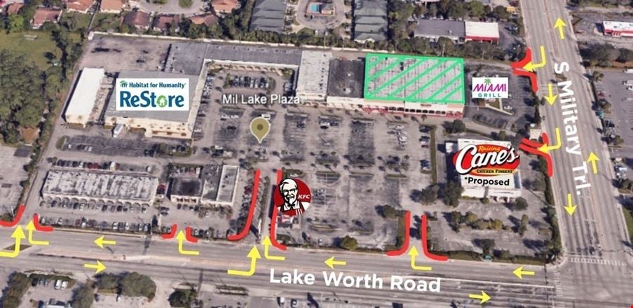 Preview of Retail space for Rent at 4509 Lake Worth Road