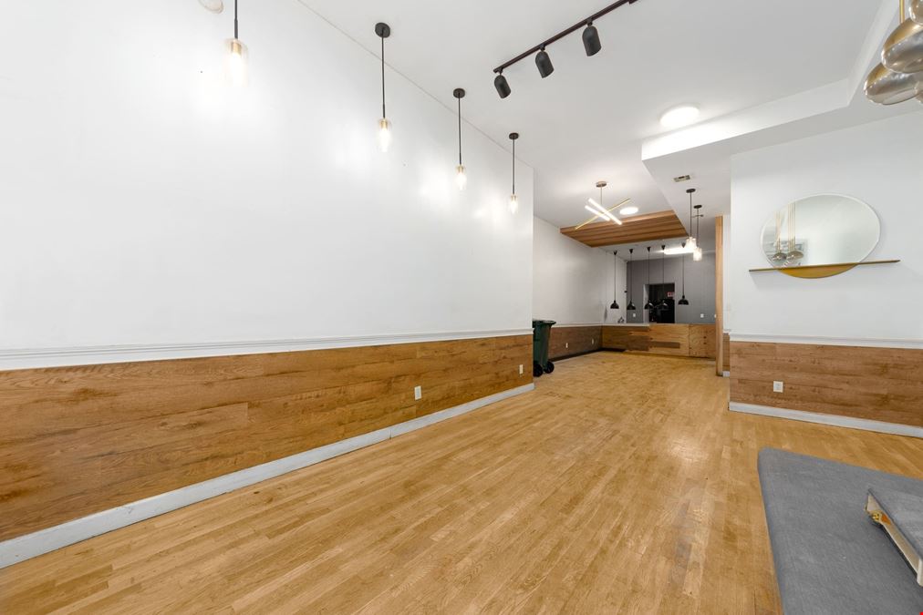 1,500 SF | 410 Utica Avenue | Vented Former Restaurant with Full Basement for Lease