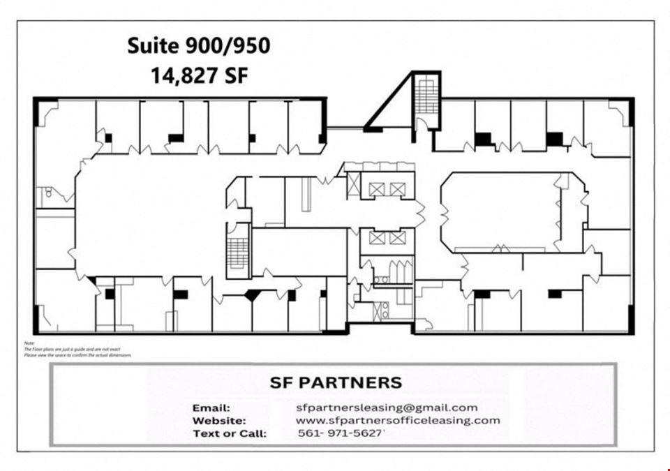 14,827 SF Suite 900/950 Professional and Medical Office Space