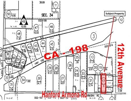 Preview of VacantLand space for Rent at 1798 Hanford Armona Rd