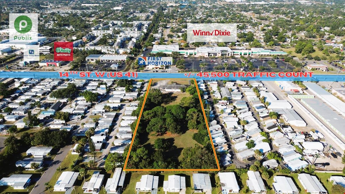 Prime Site with approx. 3 Acres w/ 45K Car Count