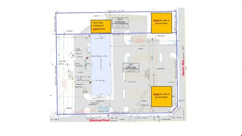 Preview of Retail space for Rent at 1031-1077 Smaltz Way