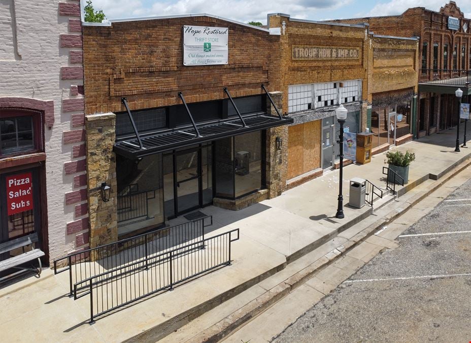 Prime Retail Opportunity in Downtown Troup
