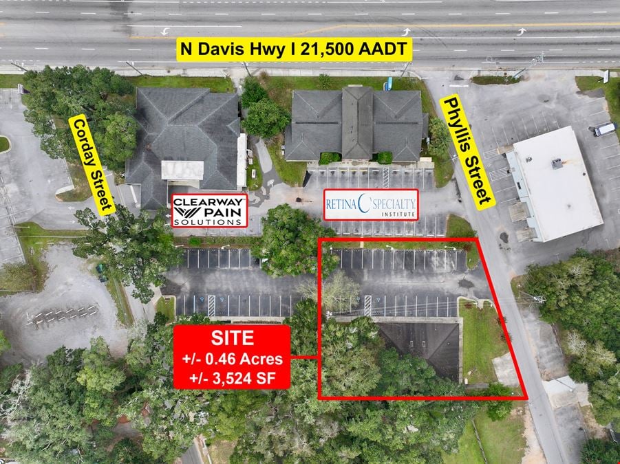 3,524 SF single-story Class B office building