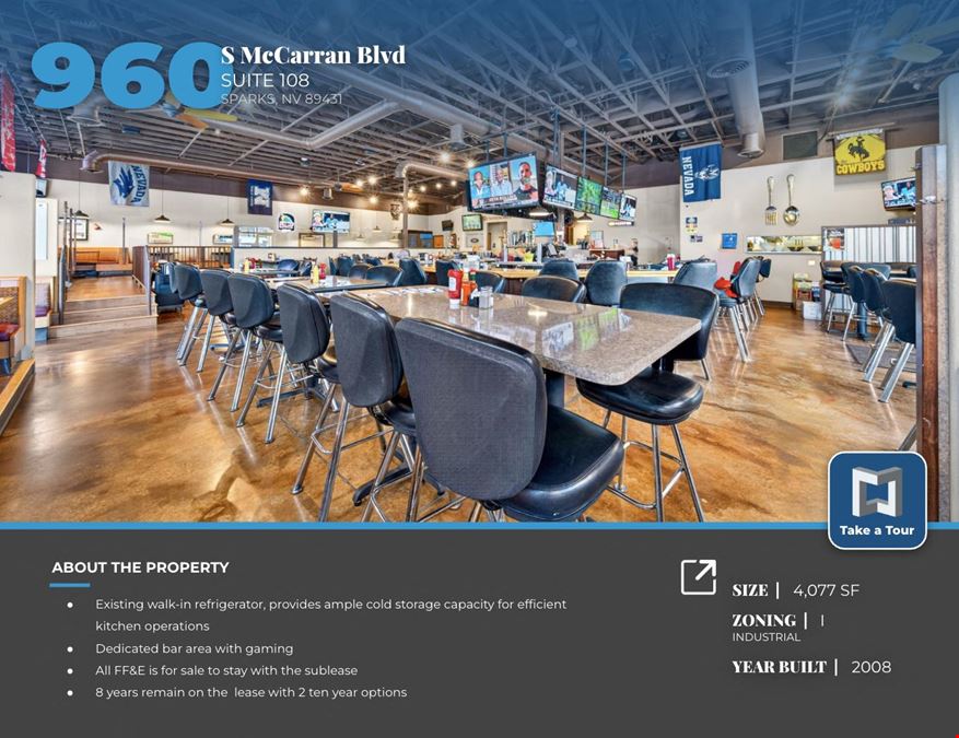 960 S McCarran Blvd Suite 108